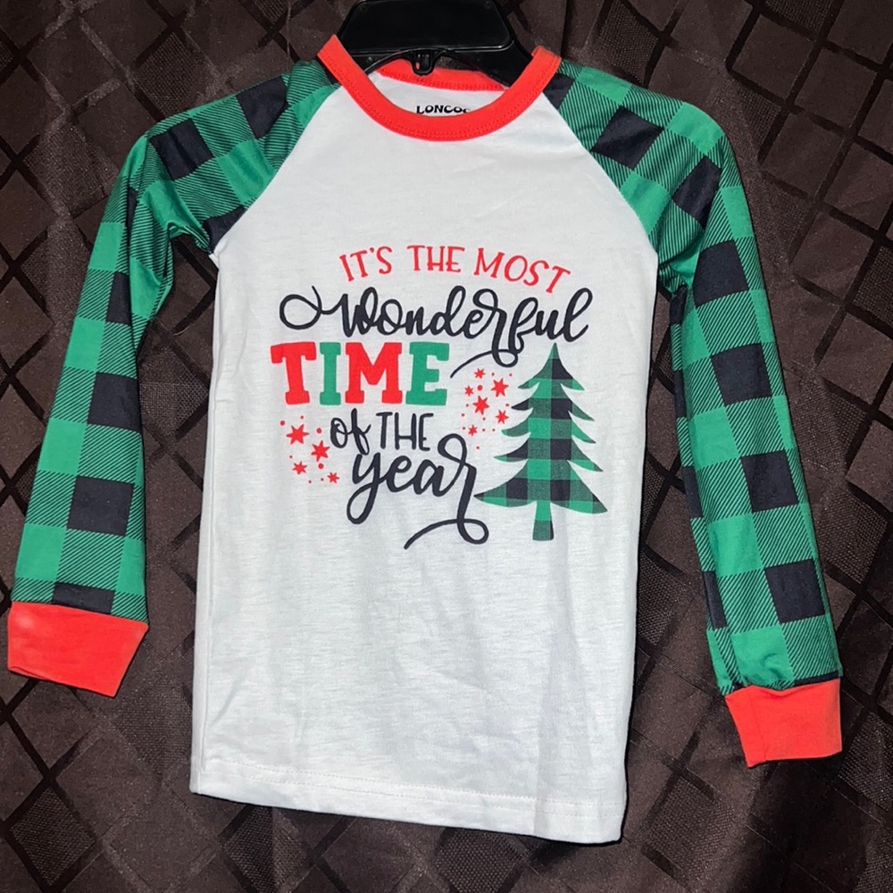 Kids 5T Winter Pajama Shirt